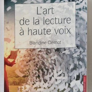 L'art de la lecture à voix haute - Couverture